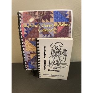 Knox Pennsylvania‎ Wilds Clarion Keystone Elementary School Recipe Cookbook Lot